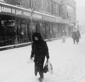 Chinatown in Snow-Drift I Montreal 2002 Bildwechsler